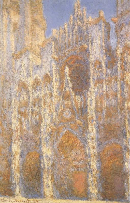 Claude Monet La Cathedrale de Rouen au Crepuscule Germany oil painting art